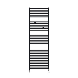 Sèche-serviettes eau chaude Riva 4 717W avec collecteurs noir - THERMOR - 471613