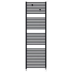 Sèche-serviettes eau chaude Riva 4 924W avec collecteurs noir - THERMOR - 471614