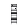 Sèche-serviettes eau chaude Riva 4 étroit 500W avec collecteurs noir - THERMOR - 471616