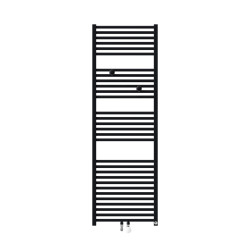 Sèche-serviettes eau chaude Riva 4 717W raccordement central noir - THERMOR - 471618