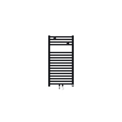 Sèche-serviettes eau chaude Riva 4 étroit 314W raccordement central noir - THERMOR - 471620