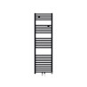 Sèche-serviettes eau chaude Riva 4 étroit 500W raccordement central noir - THERMOR - 471622