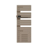 THERMOR - Sèche-serviettes connecté Allure 4 avec soufflerie 1750W Sable/Chêne Mat à gauche - 483277
