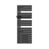 THERMOR - Sèche-serviettes connecté Allure 4 avec soufflerie 1750W Menhir/Chêne Mat à gauche - 483283