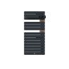 THERMOR - Sèche-serviettes connecté Allure 4 500W Ardoise/Chêne Mat à droite - 483298