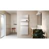 THERMOR - Sèche-serviettes connecté Allure 4 500W Ardoise/Chêne Mat à droite - 483298