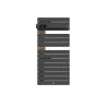 THERMOR - Sèche-serviettes connecté Allure 4 500W Menhir/Chêne Mat à gauche - 483299