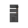 THERMOR - Sèche-serviettes connecté Allure 4 avec soufflerie 1500W Menhir/Chêne Mat à droite - 483329