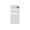 THERMOR - Sèche-serviettes connecté Allure 4 500W Mat à droite Blanc brillant - 483335