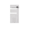 THERMOR - Sèche-serviettes connecté Allure 4 1500W Mat à droite Blanc brillant - 483339