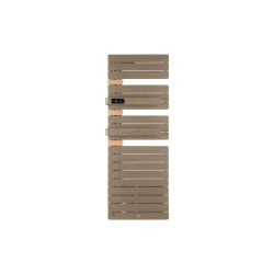 THERMOR - Sèche-serviettes connecté Allure Virtuose avec soufflerie 1750W Sable/Chêne Mat à gauche - 483133