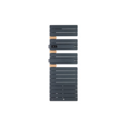 THERMOR - Sèche-serviettes connecté Allure Virtuose avec soufflerie 1750W Ardoise/Chêne Mat à gauche - 483139