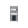 THERMOR - Sèche-serviettes connecté Riva 5 avec soufflerie 1500W Gris ardoise - 471636