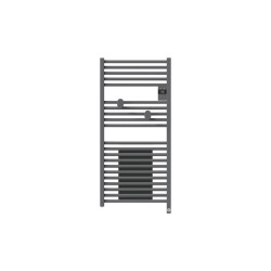 THERMOR - Sèche-serviettes connecté Riva 5 avec soufflerie 1500W Gris menhir - 471638