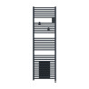 THERMOR - Sèche-serviettes connecté Riva 5 avec soufflerie 1750W Gris ardoise - 471639