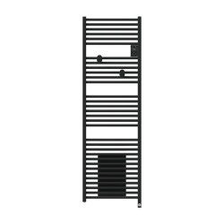 THERMOR - Sèche-serviettes connecté Riva 5 avec soufflerie 1750W Noir carbone - 471640