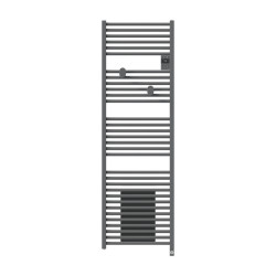 THERMOR - Sèche-serviettes connecté Riva 5 avec soufflerie 1750W Gris menhir - 471641