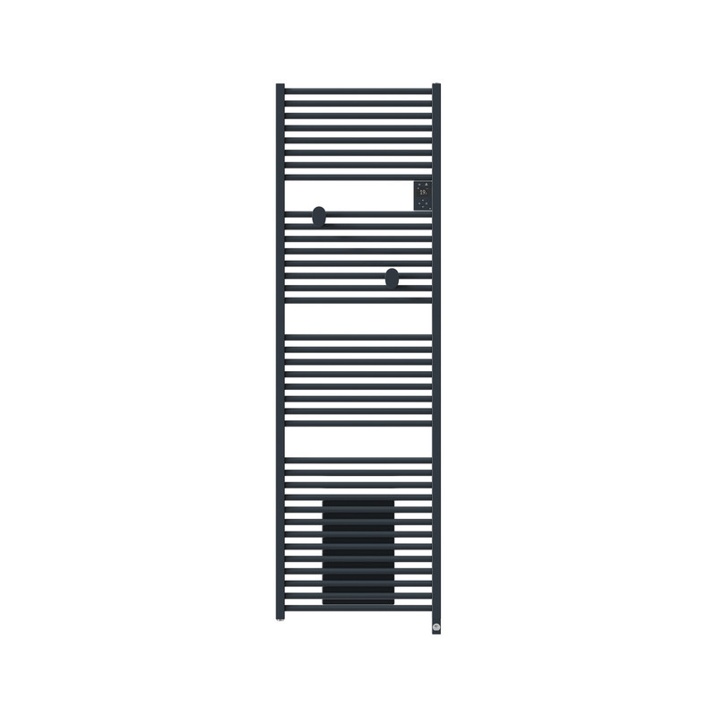 THERMOR - Sèche-serviettes connecté Riva 5 avec soufflerie 2000W Gris ardoise - 471642