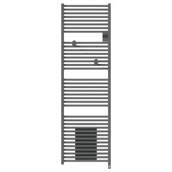 THERMOR - Sèche-serviettes connecté Riva 5 avec soufflerie 2000W Gris menhir - 471644