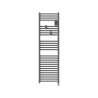 THERMOR - Sèche-serviettes connecté Riva 5 Etroit 500W Gris menhir - 471649