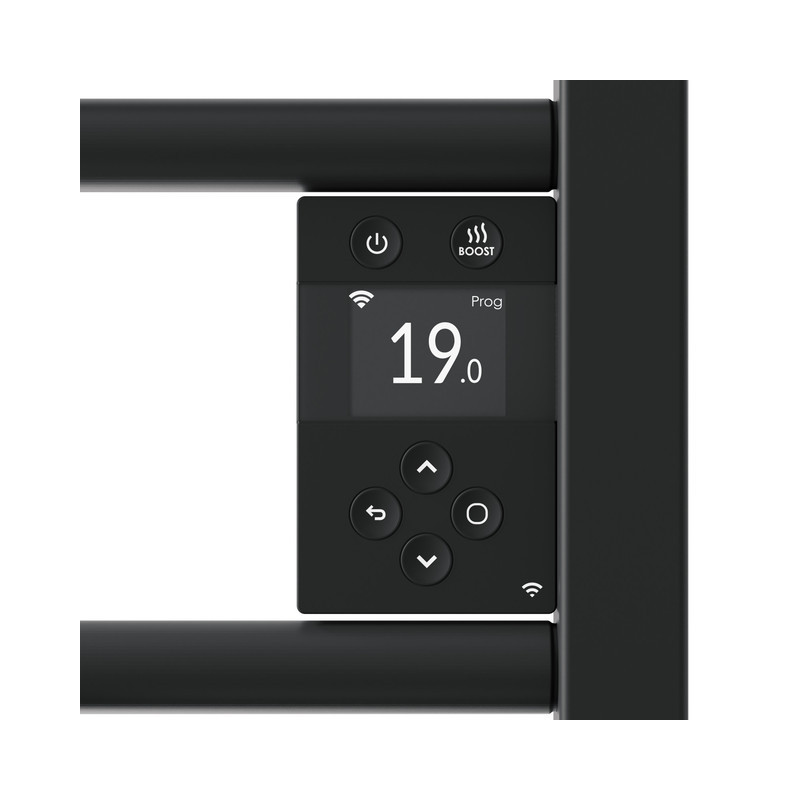 THERMOR - Sèche-serviettes connecté Riva 5 Etroit 500W Gris menhir - 471649