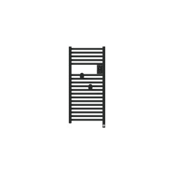 THERMOR - Sèche-serviettes connecté Riva 5 Etroit 300W Noir carbone - 471655