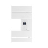 THERMOR - Sèche-serviettes Riviera 2 étroit avec soufflerie 1500W blanc brillant - 498224