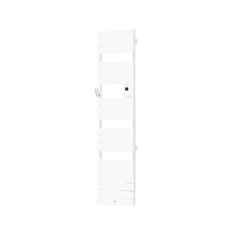 THERMOR - Sèche-serviettes Riviera 2 étroit avec soufflerie 1750W blanc brillant - 498225