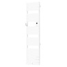 THERMOR - Sèche-serviettes Riviera 2 étroit avec soufflerie 1750W blanc brillant - 498225