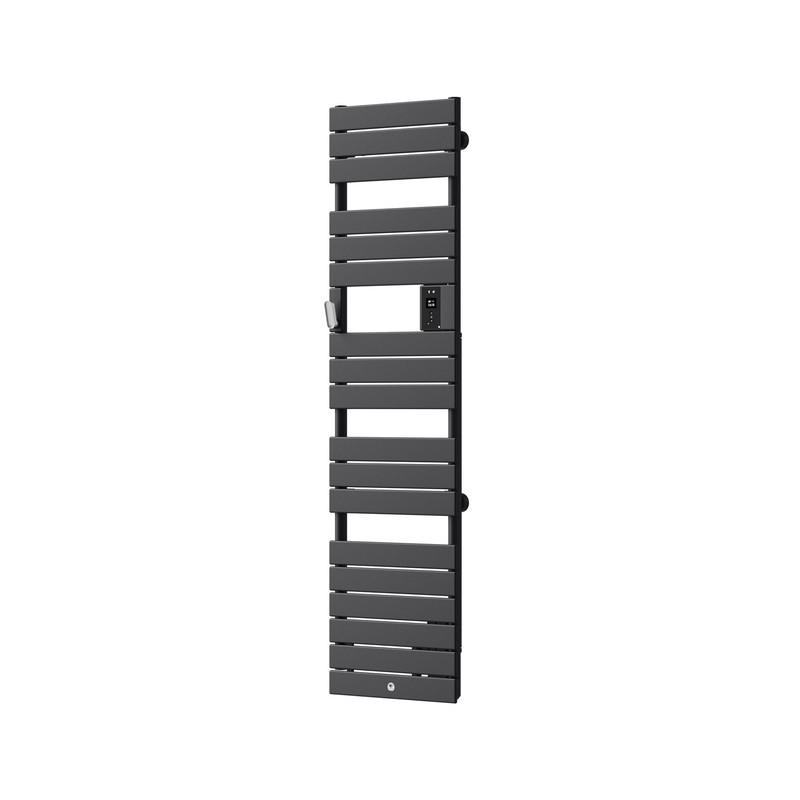 THERMOR - Sèche-serviettes Riviera 2 étroit avec soufflerie 1500W gris menhir - 498254