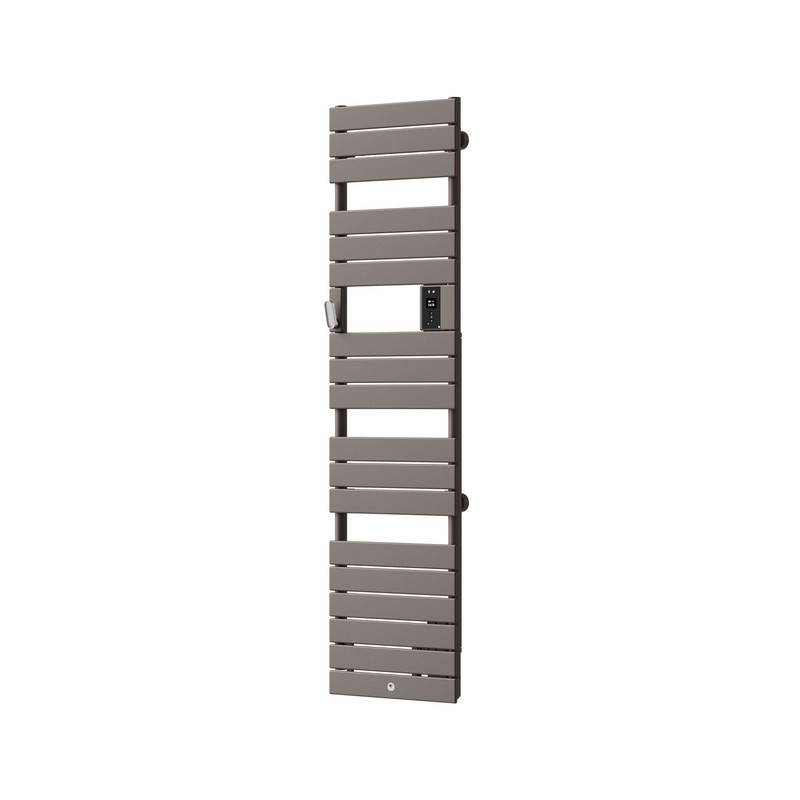THERMOR - Sèche-serviettes Riviera 2 étroit avec soufflerie 1750W noir carbone - 498265
