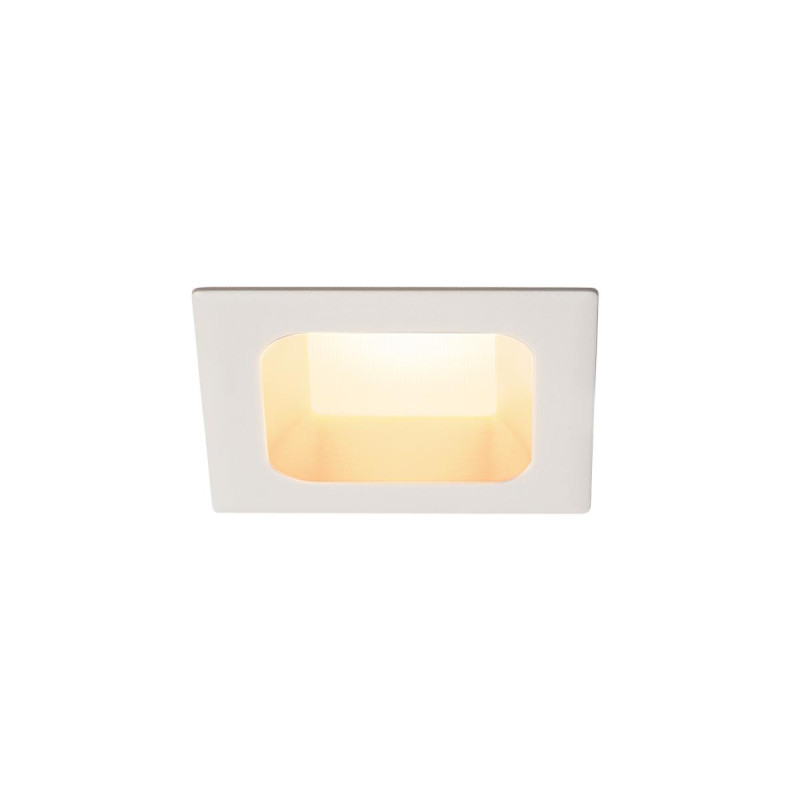 Encastré downlight VERLUX blanc 12W 85x85mm 3000K - SLV - 112682