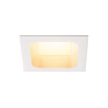 Encastré downlight VERLUX blanc 22W 135x135mm 3000K - SLV - 112692
