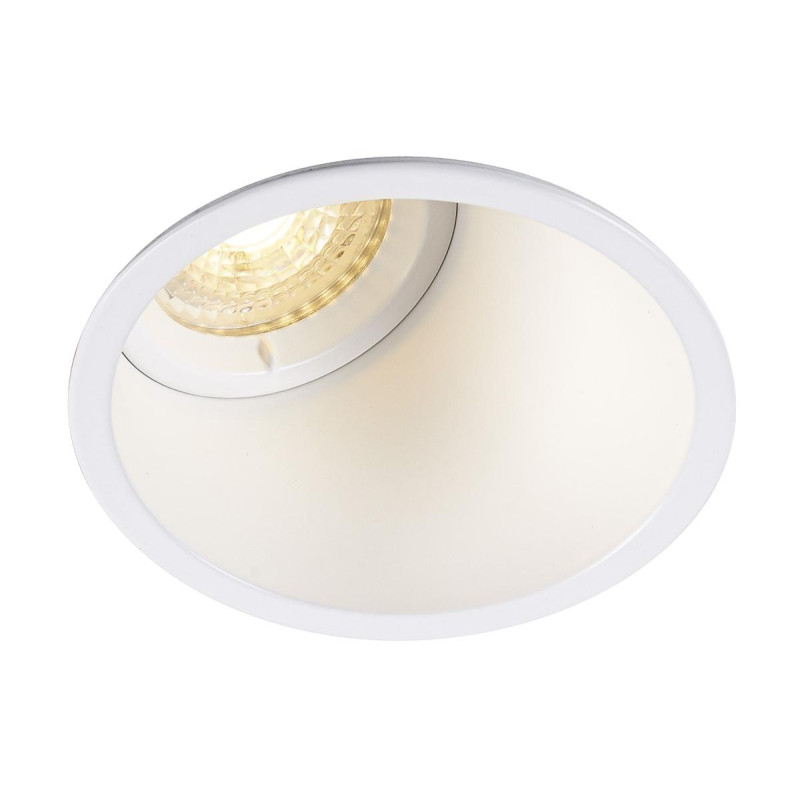 Spot encastré intérieur HORN-A blanc mat GU10/QPAR51 25W max IP21 - SLV - 113151