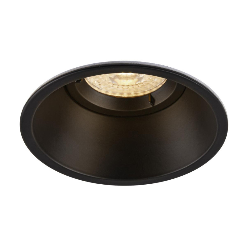 Spot encastré intérieur HORN-O noir mat GU10/QPAR51 25W max IP21 - SLV - 113160