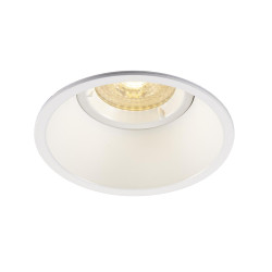 Spot encastré intérieur HORN-O blanc mat GU10/QPAR51 25W max IP21 - SLV - 113161