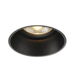 Spot encastré intérieur HORN-T noir mat GU10/QPAR111 75W max - SLV - 113170