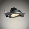 Spot encastré NEW TRIA 150 intérieur simple carré noir GU10 75W IP 20 - SLV - 113830