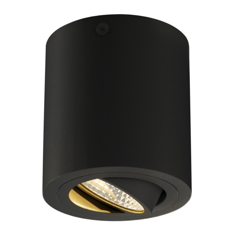 Plafonnier intérieur TRILEDO simple rond noir LED 81W 3000K - SLV - 113930