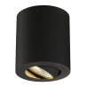 Plafonnier intérieur TRILEDO simple rond noir LED 81W 3000K - SLV - 113930