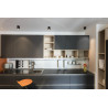 Plafonnier intérieur TRILEDO simple rond noir LED 81W 3000K - SLV - 113930