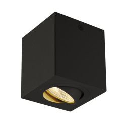 Plafonnier intérieur TRILEDO simple carré noir LED 81W 3000K - SLV - 113940