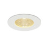 Rond PATTA-I spot encastré blanc 12W 3000K 38° alim incluse - SLV - 114421