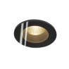 Spot encastré PATTA-F rond noir 12W 3000K 38° alim incluse - SLV - 114440