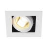 Spot encastré intérieur KADUX simple blanc mat GU10/QPAR51 50W max - SLV - 115511