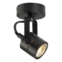 Applique et plafonnier intérieur SPOT 79 noir GU10 50W max - SLV - 132020