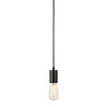 E27 FITU Câble de suspension ronde noire max. 60W câble nu de 5m - SLV - 132690