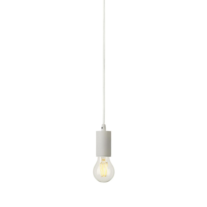 E27 FITU Câble de suspension ronde blanc max. 60W câble nu de 5m - SLV - 132691