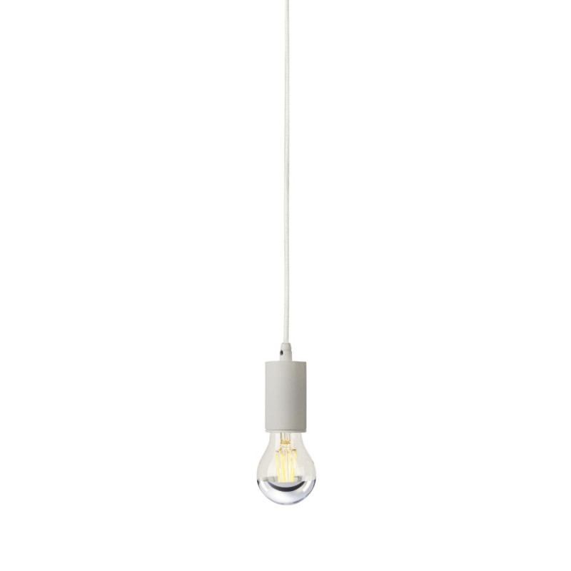 E27 FITU Câble de suspension ronde blanc max. 60W câble nu de 5m - SLV - 132691
