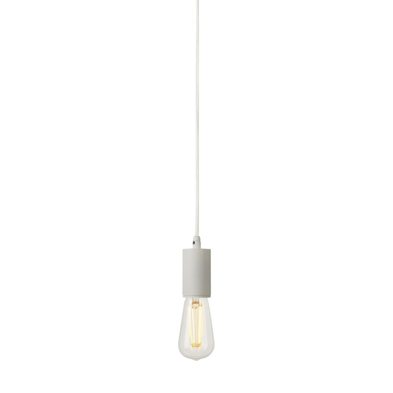 E27 FITU Câble de suspension ronde blanc max. 60W câble nu de 5m - SLV - 132691
